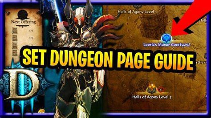 Where are the set dungeons in diablo 3