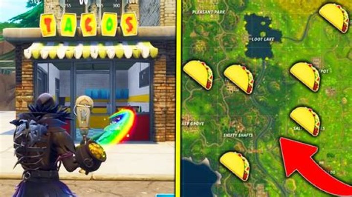 Where are the taco shops in fortnite
