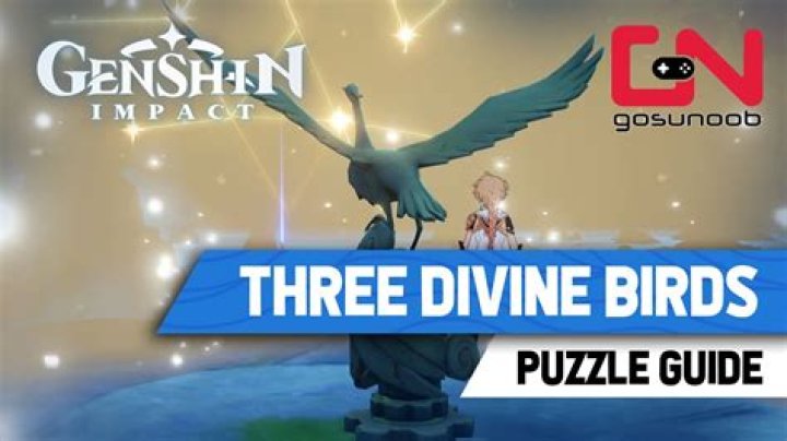 Where are the three bird statues genshin impact