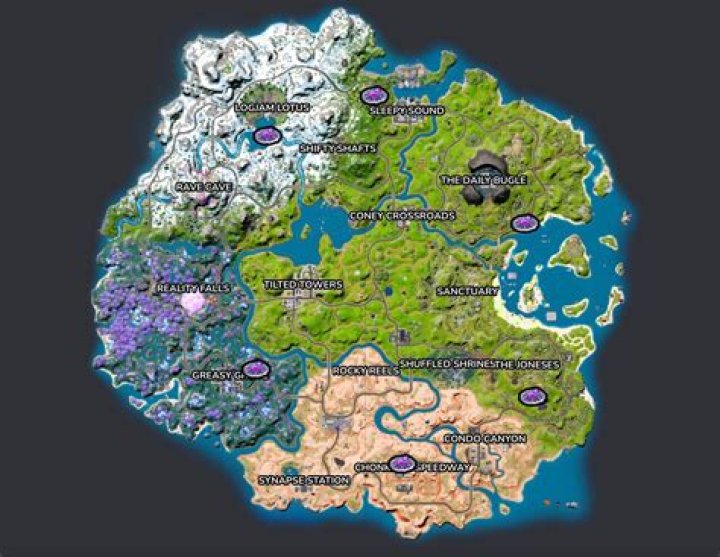 Where are the ufos in fortnite