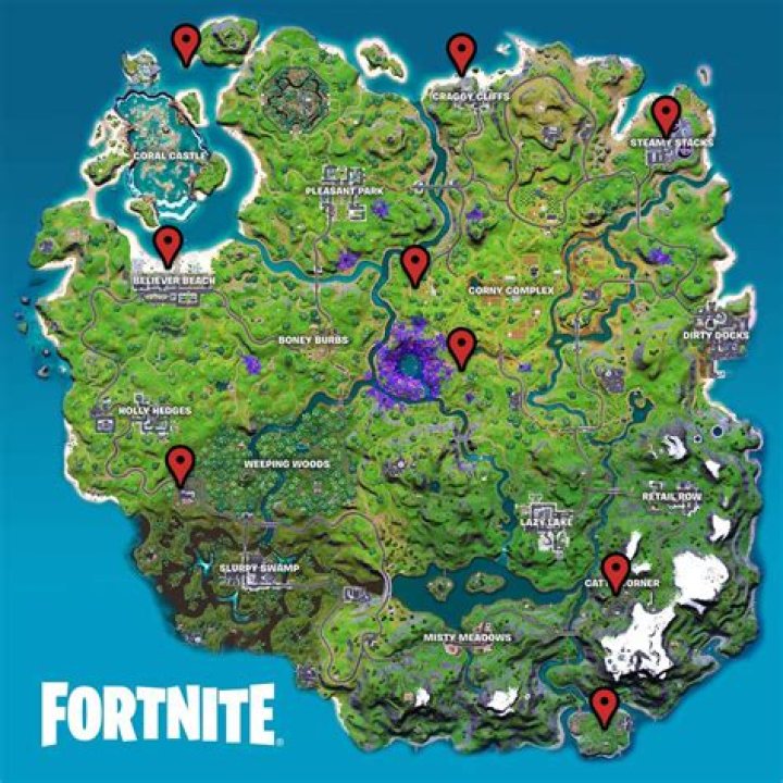 Where are upgrade benches in fortnite season 7