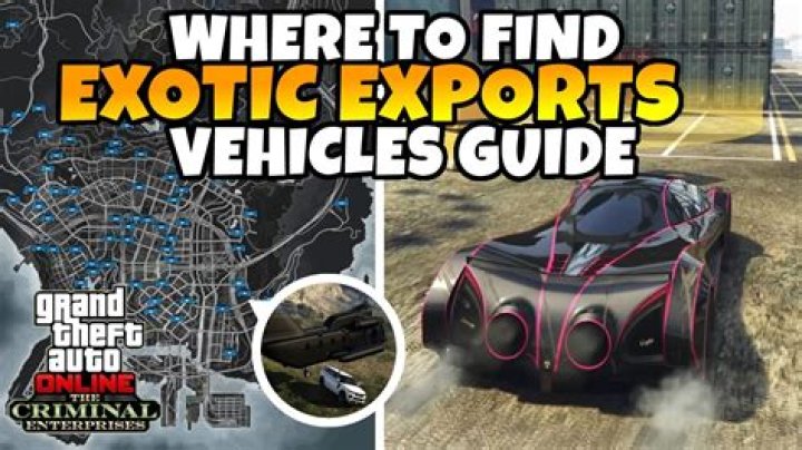 Where can i find exotic cars in gta 5