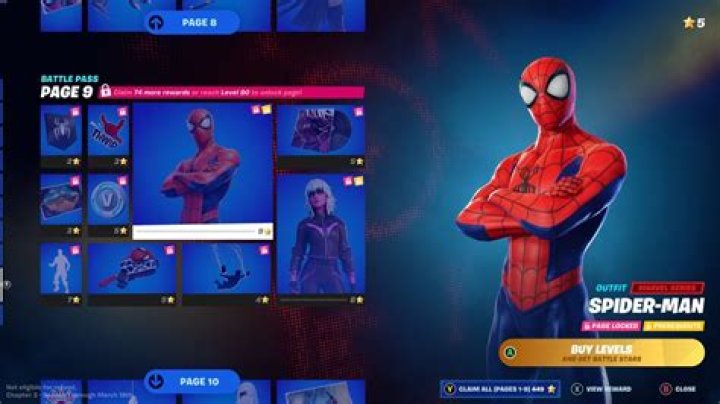 Where do you get spiderman in fortnite
