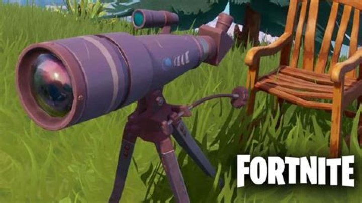 Where do you repair damaged telescopes in fortnite