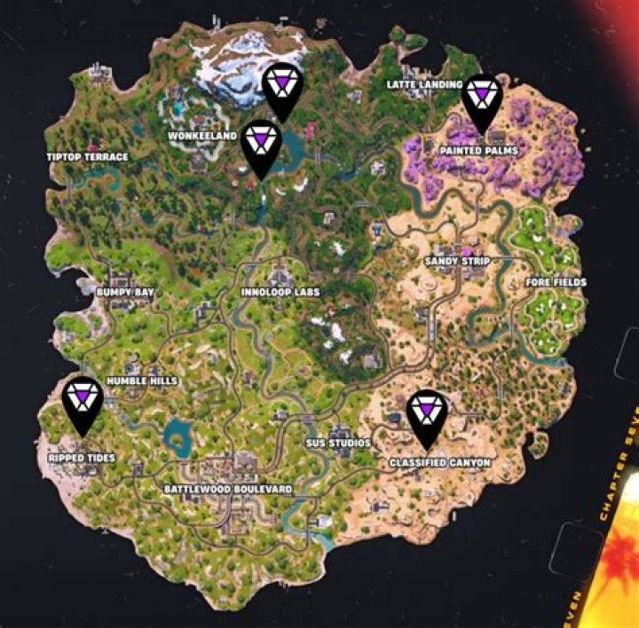 Where does beast boy spawn in fortnite
