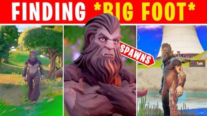 Where does bigfoot spawn in fortnite