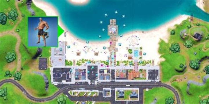 Where is beach brutus in fortnite