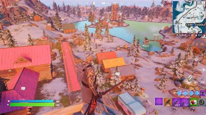 Where is camp cuddle in fortnite