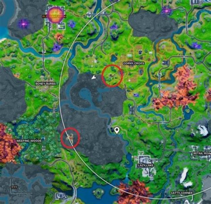 Where is carnage in fortnite on the map