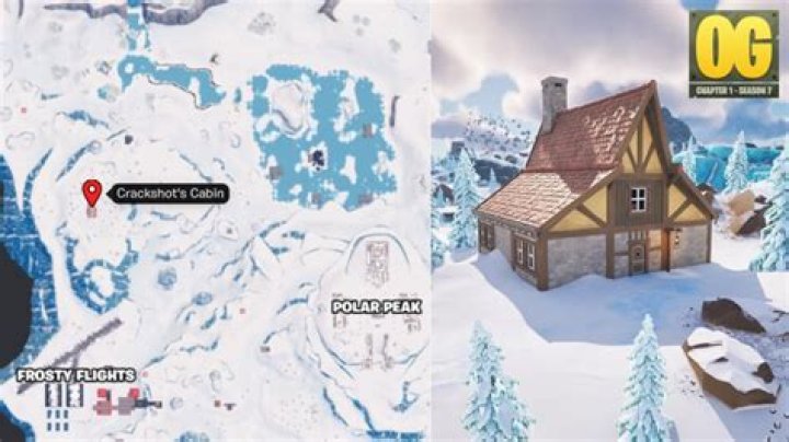 Where is crackshot’s cabin in fortnite