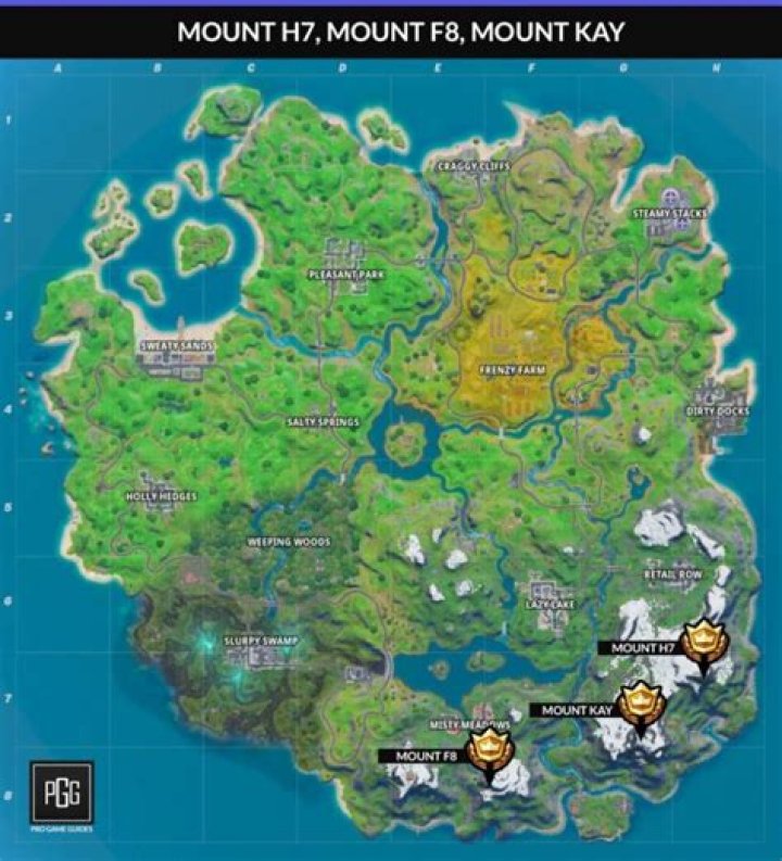 Where is f8 mountain in fortnite