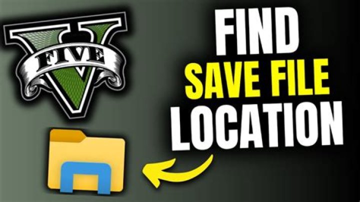 Where is gta v save file