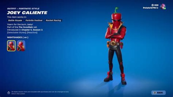 Where is joey fortnite