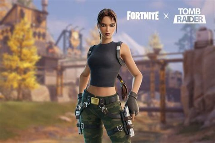 Where is lara croft fortnite