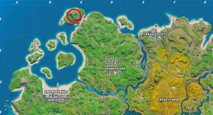 Where is lockie’s lighthouse in fortnite