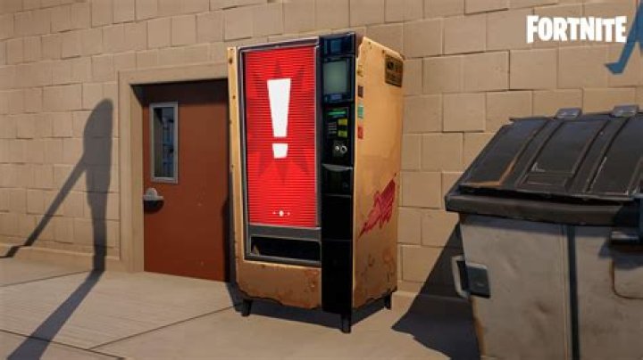Where is malfunctioning vending machine fortnite