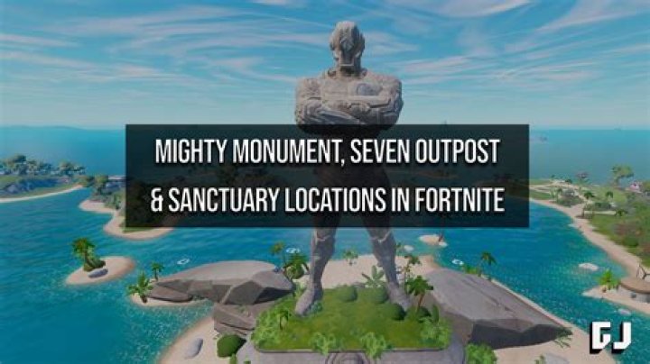 Where is mighty monument in fortnite