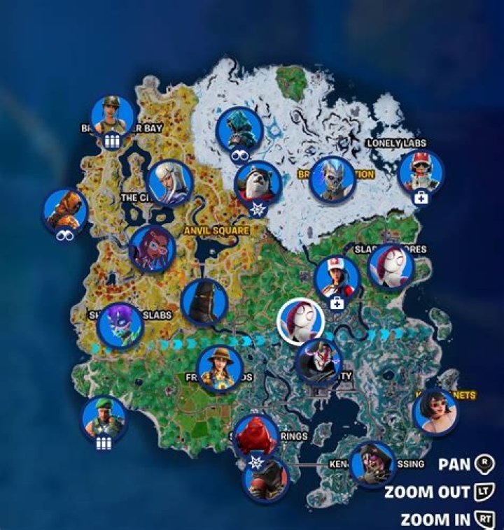 Where is naruto located in fortnite