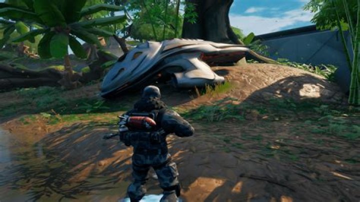 Where is predators ship in fortnite