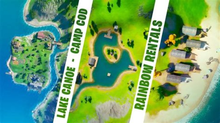 Where is rainbow rentals in fortnite chapter 2
