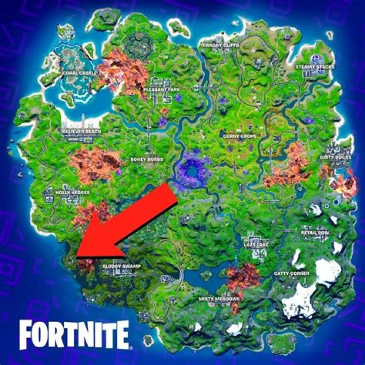 Where is shanty town in fortnite season 8 chapter 2