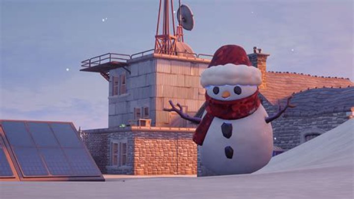 Where is snowman outpost in fortnite