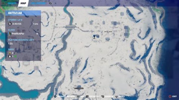Where is the buried blue coin in fortnite