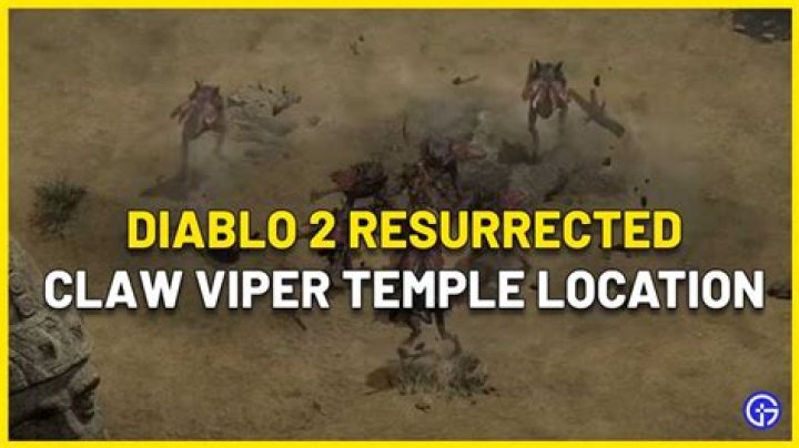 Where is the claw viper temple diablo 2