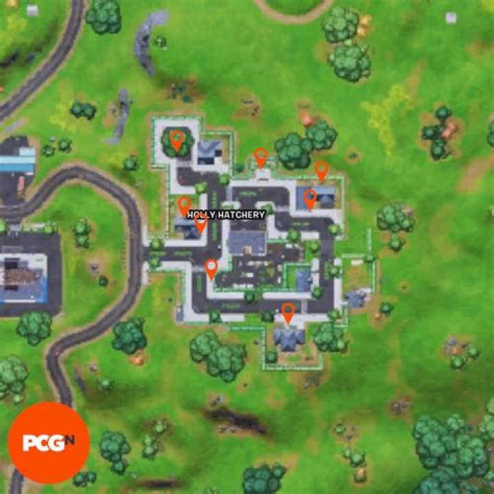 Where is the coin in holly hatchery fortnite
