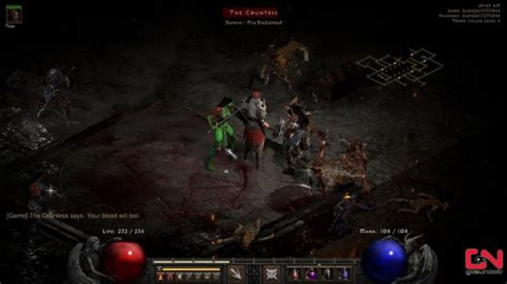 Where is the countess diablo 2