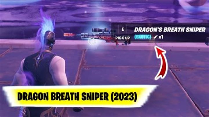 Where is the dragon breath sniper in fortnite