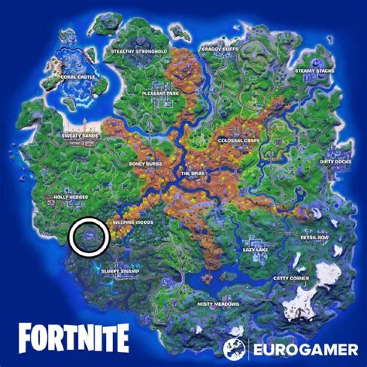 Where is the durr burger in fortnite