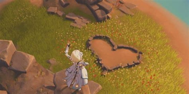 Where is the heart shaped rock in genshin impact