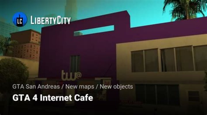 Where is the internet cafe in gta 4