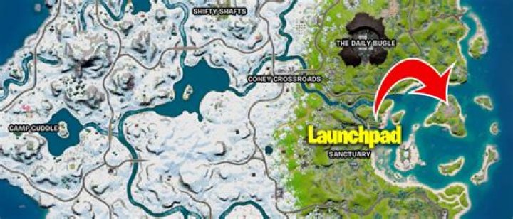 Where is the launchpad fortnite