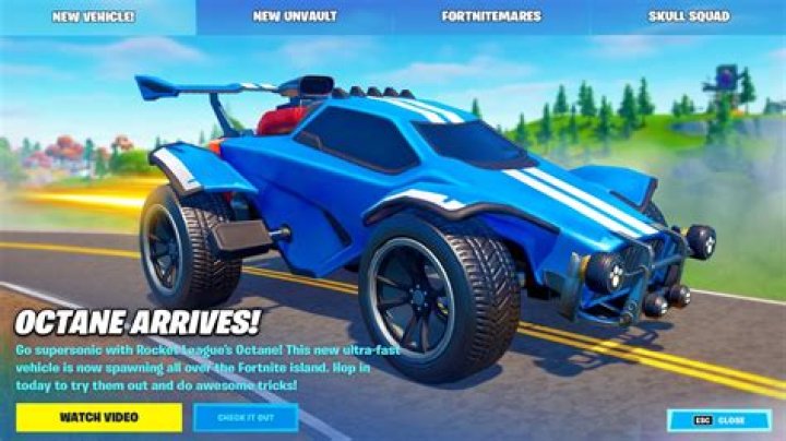 Where is the new car in fortnite