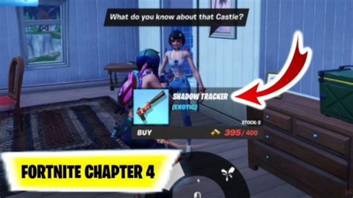 Where is the shadow tracker in fortnite