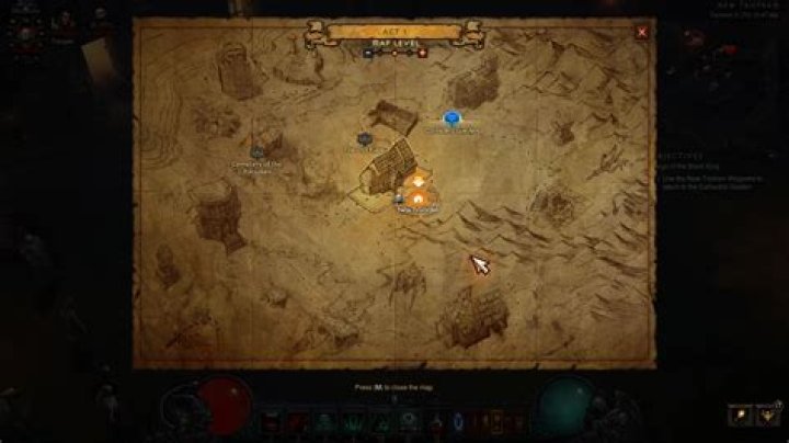Where is the skeleton king diablo 3