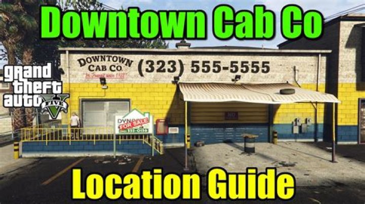 Where is the taxi place in gta 5