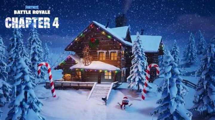 Where is the yule log fortnite