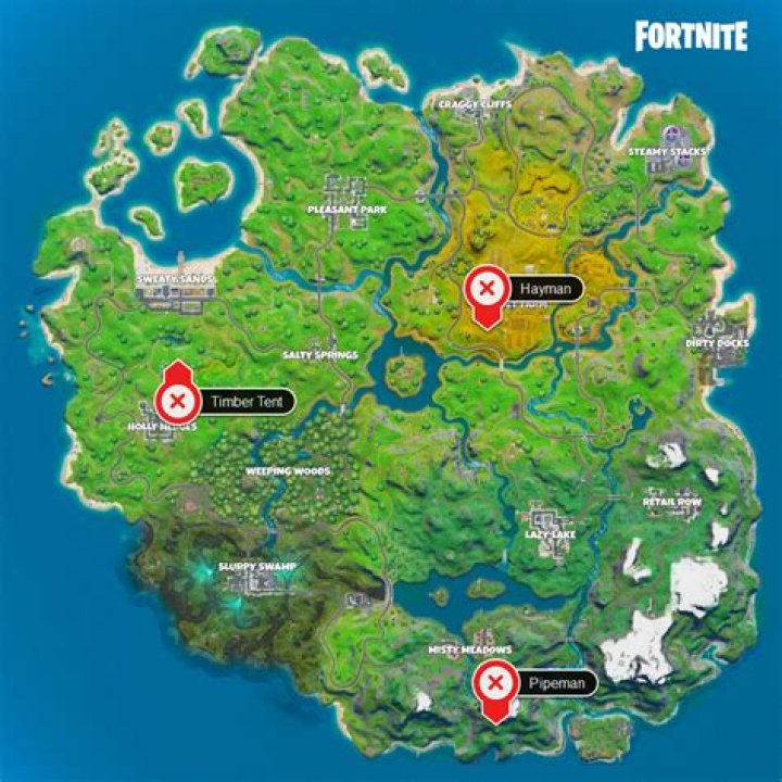 Where is timber tent in fortnite