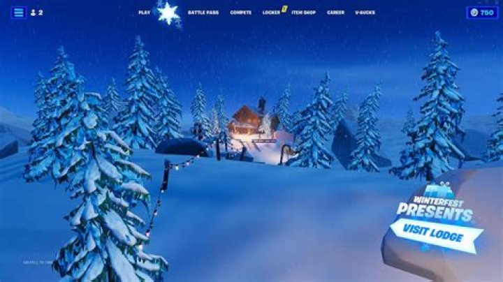 Where is yule log fortnite