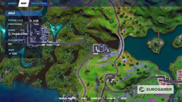 Where is zig and choppy in fortnite