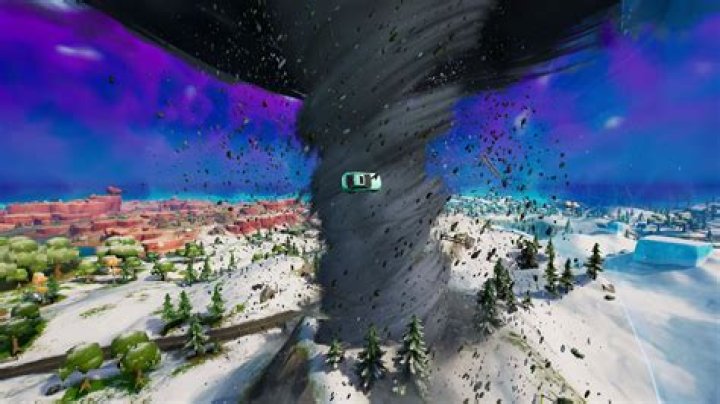 Where to find a tornado in fortnite