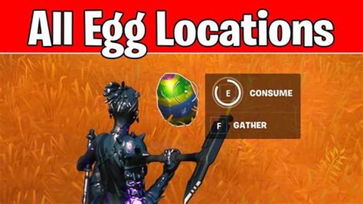 Where to find all the eggs in fortnite