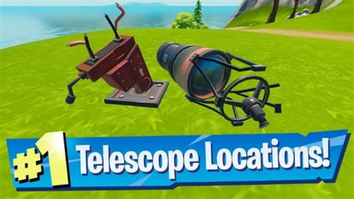Where to find damaged telescopes fortnite