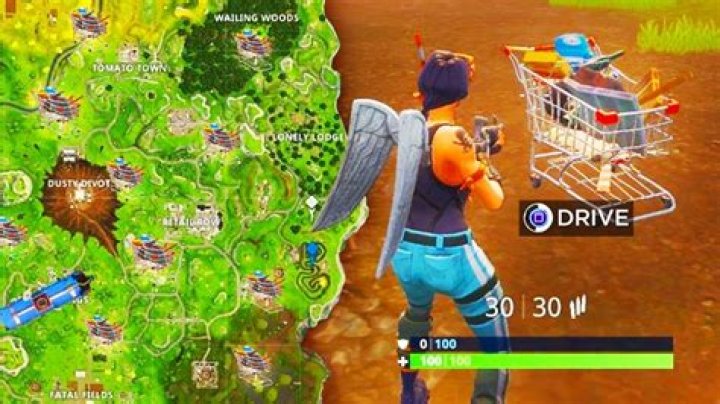 Where to find golf carts in fortnite chapter 2