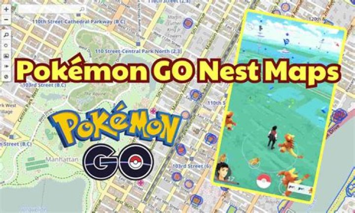 Where to find pokemon go nests