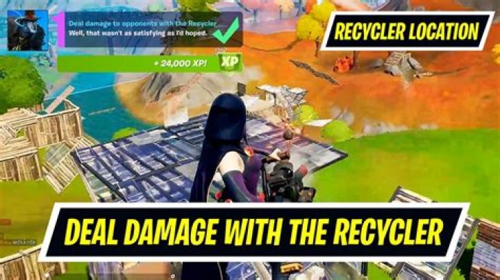 Where to find recycler in fortnite