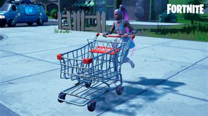 Where to find shopping carts in fortnite